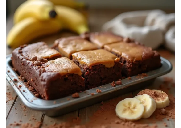 banana bread brownies