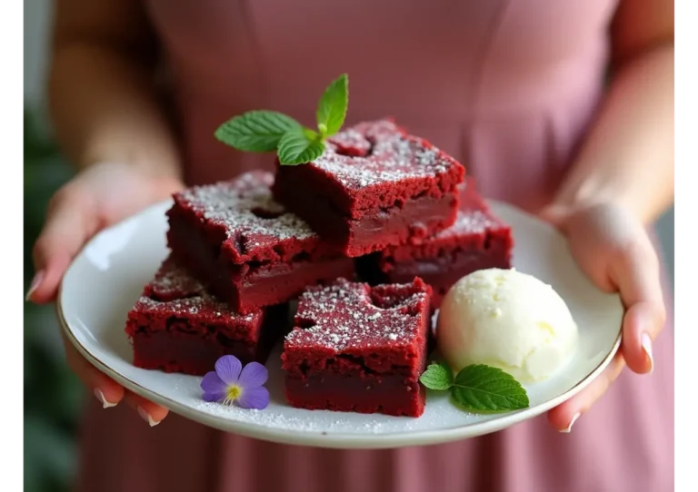 red velvet brownies