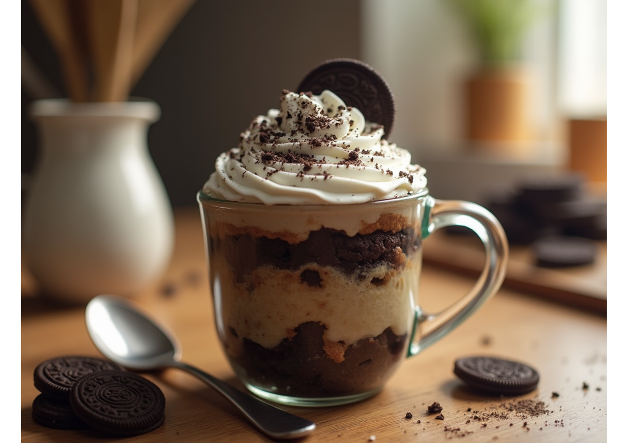 oreo mug cake