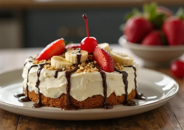 banana split no bake recipe