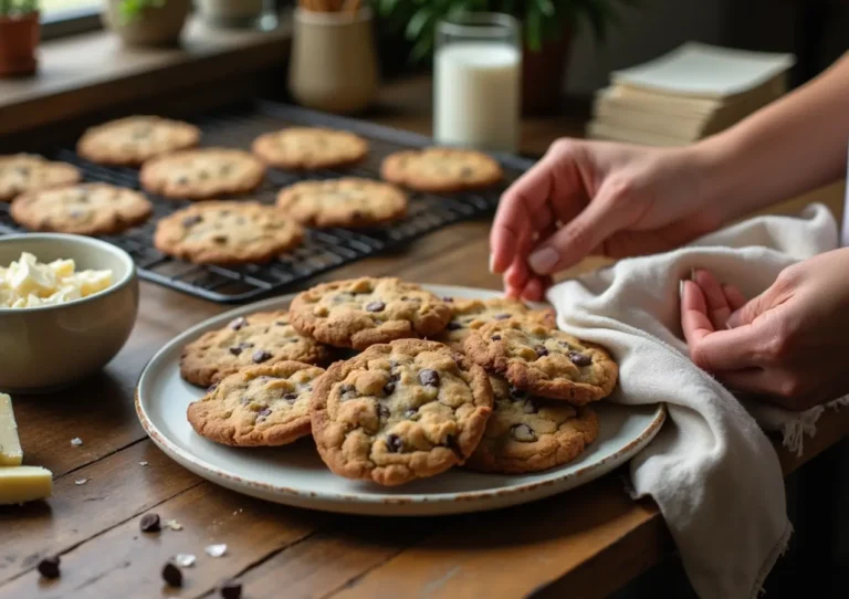 sourdough discard chocolate chip cookies