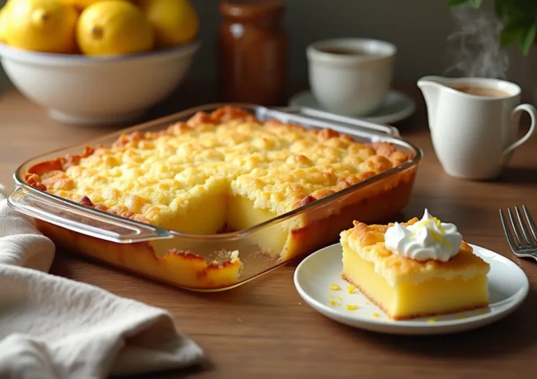 lemon cream cheese dump cake